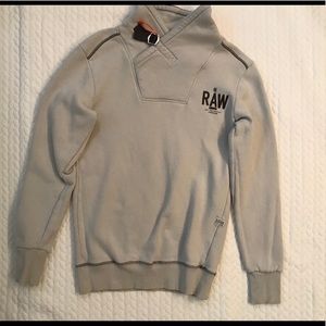 G star shawl fleece sweater